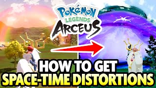 The SECRET to SPACE TIME DISTORTIONS How to Find Them in Pokemon Legends Arceus [upl. by Auerbach]