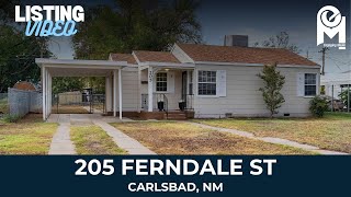 205 Ferndale St Carlsbad NM [upl. by Lonier]