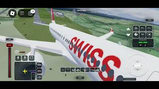 swiss air a220 Southampton to kittila pf [upl. by Alleram893]