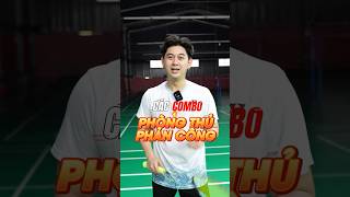 Các Combo Phòng Thủ Phản Công sử dụng trong thi đấu  badminton vnbcaulong shorts [upl. by Otilia65]