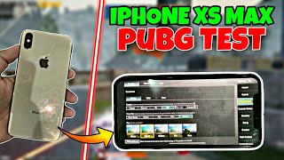 IPHONE XS MAX PUBG TEST IN 2024  Lag test fps drop test battery test  IPHONE XS MAX GAMING REVIEW [upl. by Chloe312]