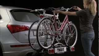 Bike Carrier Towbar  Thule Euroway G2 [upl. by Kandace966]