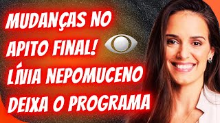 LÍVIA NEPOMUCENO DEIXA O APITO FINAL [upl. by Assirram]