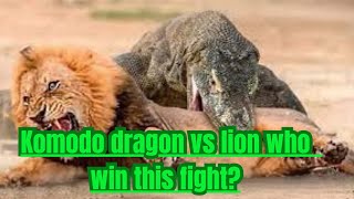 Komodo dragon vs Lion who win this fight🦎🦁🦎🦁🦎🦁🦎🦁🦎🦁🦎🦁🦎🦁🦎🦁🦎🦁🦎🦎🦁🦎🦁🦎 [upl. by Aivatal]