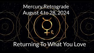 Mercury Retrograde Journey in Virgo and Leo  August 2024 Astrology [upl. by Fredia]