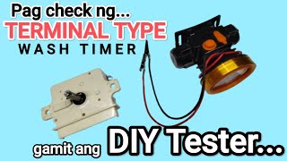 Pagcheck ng Terminal Wash Timer gamit ang DIY Tester [upl. by Thaddus431]