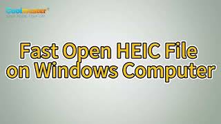 How to Open HEIC File on Windows Computer [upl. by Rianon]