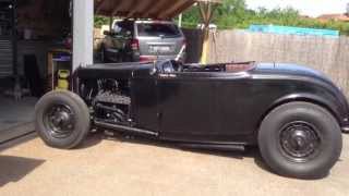 Ford 1932 roadster french flathead comp cam hotrod [upl. by Rehotsirhc661]