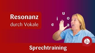 Stimmtraining  Resonanz durch Vokale [upl. by Lenwood]