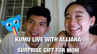 KUMU LIVE WITH ALLIANA  BUYING A SURPIRSE GIFT FOR MOM [upl. by Notnirt999]