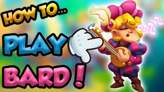 How To Play BARD In Rush Royale  All Talents Explained [upl. by Sufur358]