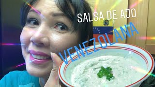 Salsa de ajo Venezolana a mi estilo 😋😋receta facil para negocio PETICION comida rapida [upl. by Schild]