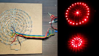 DIY LED Project  LED Chaser light  LED Chaser Circuit using ic 555 [upl. by Chaddie]