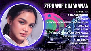 Zephanie Dimaranan Top Hits Popular Songs Top 10 Song Collection [upl. by Eislel]