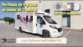 2022 Challenger 268 Graphite VIP  Autocaravana automática en VENTA [upl. by Netti208]