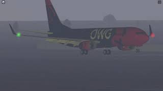 NOLINOR 9173 737800 Stunning approach into London Gatwick sunrise in background [upl. by Reger]