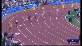 Women’s 800M Final 2024 US Olympic Trials [upl. by Christoper]