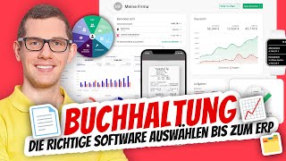 Die richtige Buchhaltungssoftware Finanzbuchhaltung 📈 Cloud FiBu Steuersoftware  Lohn amp Gehalt [upl. by Fiester]