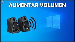 Como AUMENTAR el VOLUMEN de mis ALTAVOCES ✔️ PC o Laptop [upl. by Ritz]