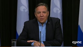 Port du masque  Québec imposera des amendes aux récalcitrants – 10 septembre 2020 [upl. by Ynnavoeg]