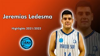 Jeremías Ledesma Highlights 202122  Club Parque Sur  Liga Argentina de Básquet [upl. by Ahrat]