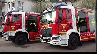 Freiwilliger Feuerwehr Wellendingen Schauübung Jugendfeuerwehr 2023 [upl. by Bekha]