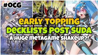 Early Topping Deck Lists Post SUDA  YuGiOh  OCG Metagame Report and Deck List Reviews [upl. by Gregg]