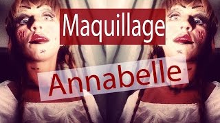 Annabelle Halloween Makeup Transformation  DIY Makeup Hacks by Blusher [upl. by Jaban739]