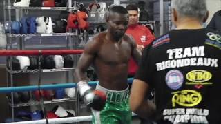 リゴンドー 公開練習 ミット打ち編 Rigondeaux training [upl. by Negah]