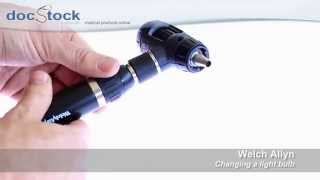 Changing a Welch Allyn light bulb [upl. by Goldi107]