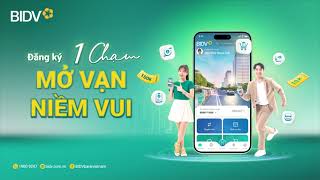 Đăng ký BIDV SmartBanking  Lĩnh 110K  Thả ga nhận quà 🎁 [upl. by Liggett]