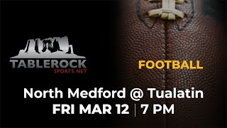 Football North Medford  Tualatin [upl. by Enialahs]