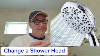 How to Change a Shower Head [upl. by Drud580]