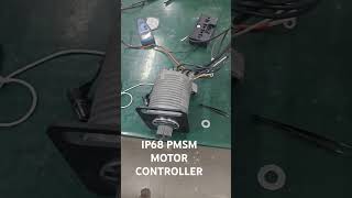 Waterproof motor controller waterproof ip68 motorcontroller pmsmcontroller [upl. by Kenward958]