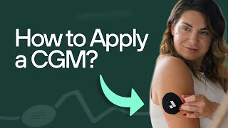 How Do I Apply a CGM or Continuous Glucose Monitor [upl. by Lemmueu928]