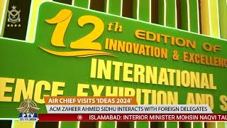 Air Chief visits ‘IDEAS 2024 [upl. by Tibbs]