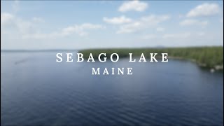 SEBAGO LAKE MAINE  4K Cinematic Drone Footage  DJI Mini 3 Pro [upl. by Ahsaele]