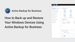 How to Back up and Restore Your Windows Devices Using Active Backup for Business  Synology [upl. by Carolina]