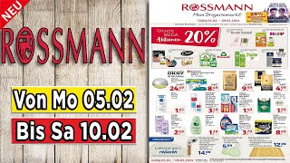 ROSSMANN  Angebote Werbung Prospekt  Gültig bis 05022023 [upl. by Pamelina998]