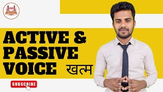 active and passive voice trick  Active and Passive Voice RulesHindiEnglish Grammar basic english [upl. by Solis]