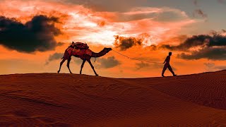 Arabian Music 4K  Meditation in Desert Part 3 Arabian Flute amp Arabian Nights [upl. by Gothurd916]