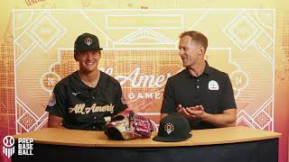 2024 Prep Baseball AllAmerican Game Cade Allen Interview [upl. by Esille]