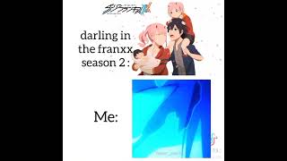 Se confirma la segunda temporada de Darling in the franxx anime zerotwo darlinginthefranxx [upl. by Lindsy]