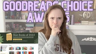 GOODREADS CHOICES ARE OUT  Reaction and Voting for the Goodreads Choice Awards 2023 [upl. by Yennaiv10]