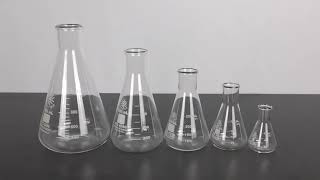 Erlenmeyer Flask Set From United Scientific [upl. by Lewes104]