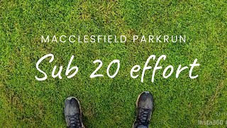 Macclesfield Parkrun Sub 20 5K effort [upl. by Weidner]