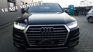 V8Soundmodul w APP  Audi Q7  Active Diesel Sound  AKRacing47 [upl. by Stafani]