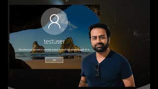 Fix the Referenced Account is Currently Locked Out and May Not Be Logged on to in Windows 1011 [upl. by Dranyer]
