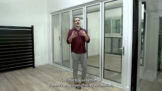 TEZA 90 SERIES FOLDING PATIO DOOR SYSTEM [upl. by Adnirak]