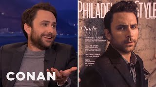 Charlie Days Douchey Photoshoot  CONAN on TBS [upl. by Atsyrc]